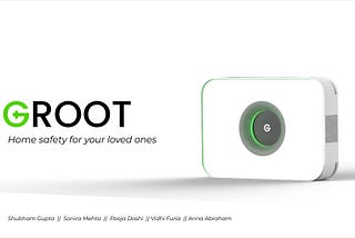 Groot — An Ecosystem Design for Post Fall Emergency for Elderly People in India