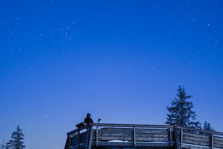 Poetry under the Midnight Sky.