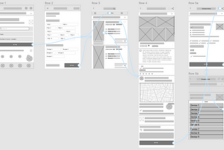 Wireframing for Booking.com