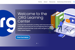 Visit the .ORG Learning Centre