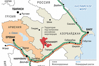 Kommersant.ru has published this map (13/1/2021) showing the prospective road & rail links that will be opened in the region.