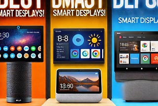 Best Smart Displays: Echo Show 8, Google Nest Hub, and Lenovo Smart Display Compared