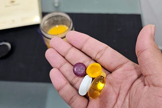 Vitamins in our body.