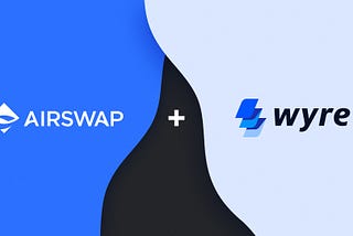 Convert Fiat on AirSwap with Wyre