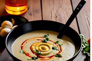 Mix Vegetable Creamy Almond Soup Recipe