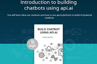 Get your free Ebook on building chatbot- Download free