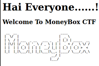 Vulnhub: MoneyBox 1 Walkthrough