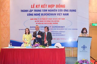 The Signing Ceremony of Vietnam’s First Blockchain Research Centre