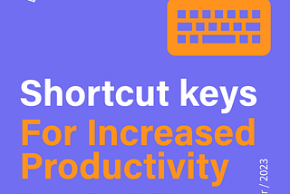 The shortcut keys that will make you more productive in Obsidian