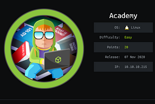 Academy-HackTheBox