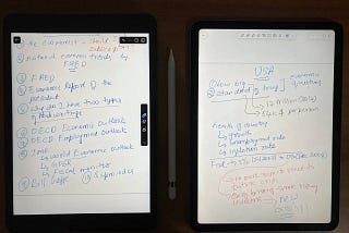 Jay’s BA English Journey — Update  7 — iPad, iPad Air and Apple Pencil