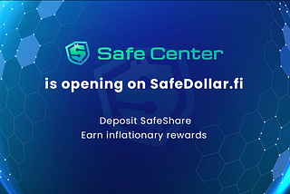 SafeCenter is opening on SafeDollar.fi