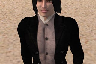 Oblivion Kaos, mi personaje en Second Life.