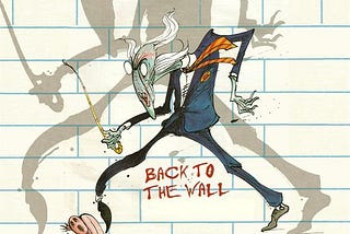 Still from the Teacher puppet from the movie & concert “The Wall”, Pink Floyd
