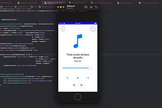 Creating an audio player app like spotify in Swift