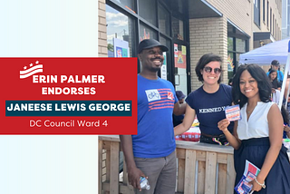 ☀️Why I’m all in for Janeese Lewis George for Ward 4!☀️