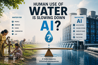 Human Use of Water Is Slowing Down AI?