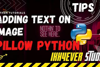 How to Add Text on Image using Python | Add Text on Image using PIL — python