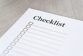 4 Practical Product Management Checklists