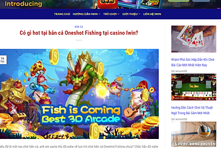 co gi tai ban ca oneshot fishing tu nha cai iwin