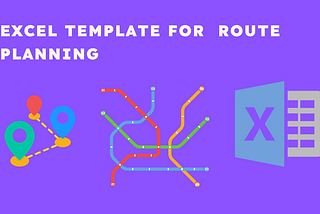 Easy Excel template for delivery route planning with Shipday