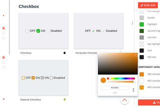 Onsen UI Dark & Theme Customization
