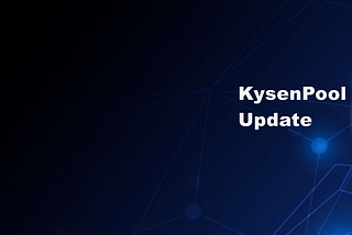 KysenPool Q3 2019 Quarterly Report