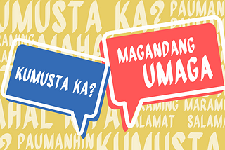 Filipino Isn’t A Back-Up Language