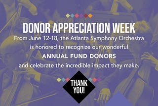 Donors Make It Happen!