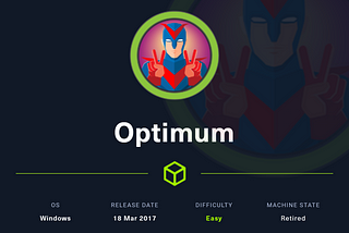 OSCP Preparation — Hack The Box #8 Optimum