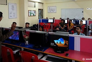 Blocklogy Edutech conducted a learning session on Blockchain & It`s Applications for the students…