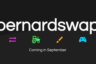 bernard.finance — bernardswap update and release
