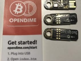 Review Reihe — OPENDIME Bitcoin Stick