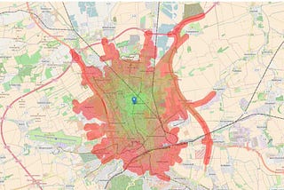 Web GIS Application Development for Reachability Analysis:​ Part 1