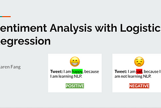 Sentiment Analysis with Logistic Regression (Part 1)