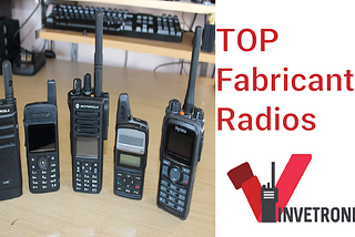 Top fabricantes de radios de dos vías DMR