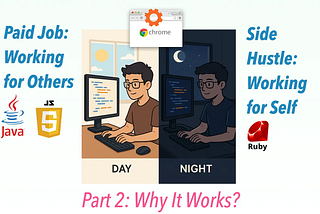Software Side Hustler Tip: My “Hit Two Birds With One Stone” Secret — Excel both day job and side…
