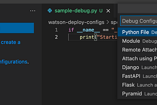 Debugging Python Script in VSCode