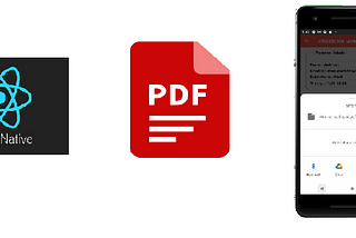 Create pdf and then Share this pdf React Native App