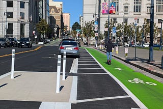 Mayor’s push leads to new bike lanes outside S.F. City Hall
