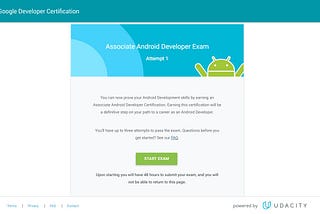 Google Certified Associate Android Developer: Exam Walkthrough