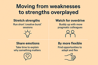 🌟 From strengths to overdrive: what I’m learning about leading with more care, not just more ideas