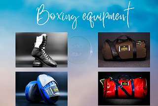 Boxing equipment for home