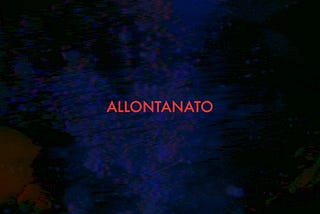ALLONTANATO by Peter Peyman Farzinpour