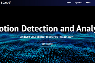 Emotion Detection And Analysis | EDAA