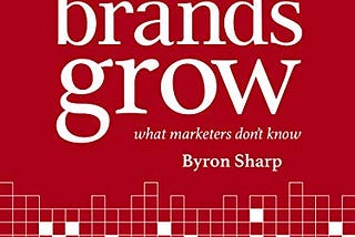 Book cover of How Brands Grow by Byron Sharp