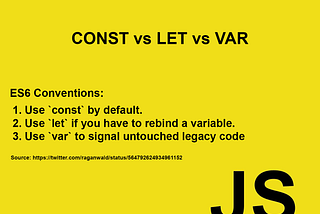 Part 2: Var vs Const vs Let