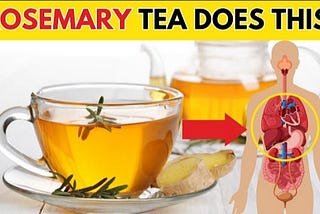 10 reasons to drink rosemary tea daily: an impressive healing remedy.