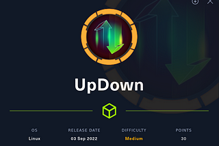Hack The Box [HTB] — UpDown Walkthrough