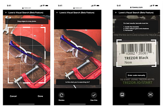 Case Study: Lowe’s Visual Search, Mobile Web